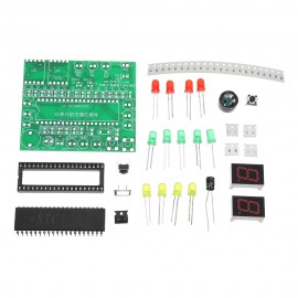 DIY 51 Single Chip Traffic Light Kit Electronic Production DIY LED Flash Kit