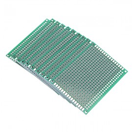 Geekcreit 30pcs 50x70mm FR-4 2.54mm Double Side Prototype PCB Printed Circuit Board