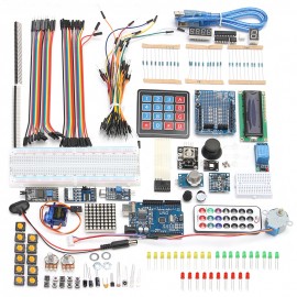 Arduino Compatible UNO R3 Starter Kits I2C 1602LCD Servo Gas Sensor Stepper Relay