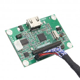 Geekworm LVDS To HDMI Adapter Board Support 1080P Resolution For Raspberry Pi