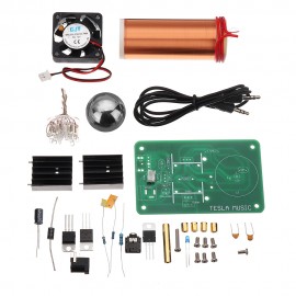 DIY DC 15-24V Tesla Coil Module Kit With Xenon Lamp And Ball