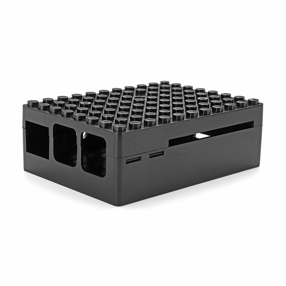 Black ABS Case Enclosure Box For Raspberry Pi 3 Model B/2 Model B/2B+