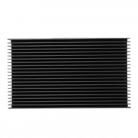 22 Tooth 120x69x27mm Oxide Aluminum Heat Sink Module Black Heat Radiation