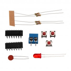 DIY Three Person Voter Module Kit DIY Electronic Production Kit 74HC00+74HC10