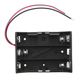 New Version DC 11.1V 3 Slot 3 Series 18650 Battery Holder Box Case With 2 Leads And Spring