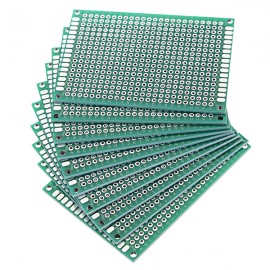 Geekcreit 30pcs 50x70mm FR-4 2.54mm Double Side Prototype PCB Printed Circuit Board