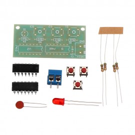 DIY Three Person Voter Module Kit DIY Electronic Production Kit 74HC00+74HC10