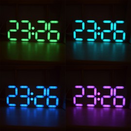 Geekcreit Large Size Rainbow Color Digital Tube DS3231 Clock DIY Kit