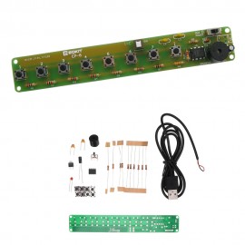 Simple Electronic Organ Kit DIY NE555 Soldering Practice Board Multi-notes Keyboard Set