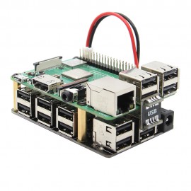 X150 9-Port USB Hub / Power Supply Expansion Board for Raspberry Pi