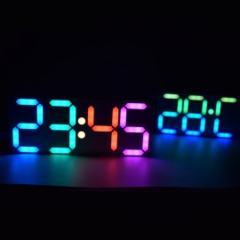 Geekcreit Large Size Rainbow Color Digital Tube DS3231 Clock DIY Kit