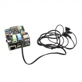 X350 USB Audio Board Support Microphone Input / Audio Input & Output For PC/Raspberry Pi