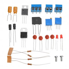 DIY LM317+LM337 Negative Dual Power Adjustable Kit Power Supply Module Board Electronic Component