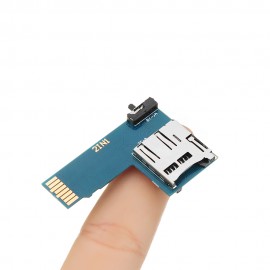 2 In 1 Dual System Dual TF Micro SD Card Adapter For Raspberry Pi 3 Model B/2B/Zero/Zero W