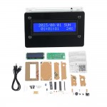 1602 LCD 3-channel Alarm DIY Clock Kit Time Temperature Date Week Display Digital Clock Kit