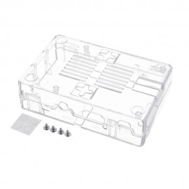 Enclosure Protective Transparent Assembly Case For Raspberry Pi 3 Model B+