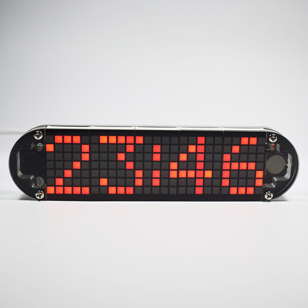 Geekcreit DS3231 High Accuracy Multifunction LED Dot Matrix Animation Effects Clock DIY Kit